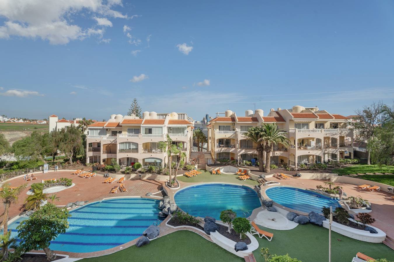 Apartamento de Férias 'Michelangelo Resort 212' com Jardim Partilhado, Varanda e Ar Condicionado in Las Adelfas, San Miguel de Abona