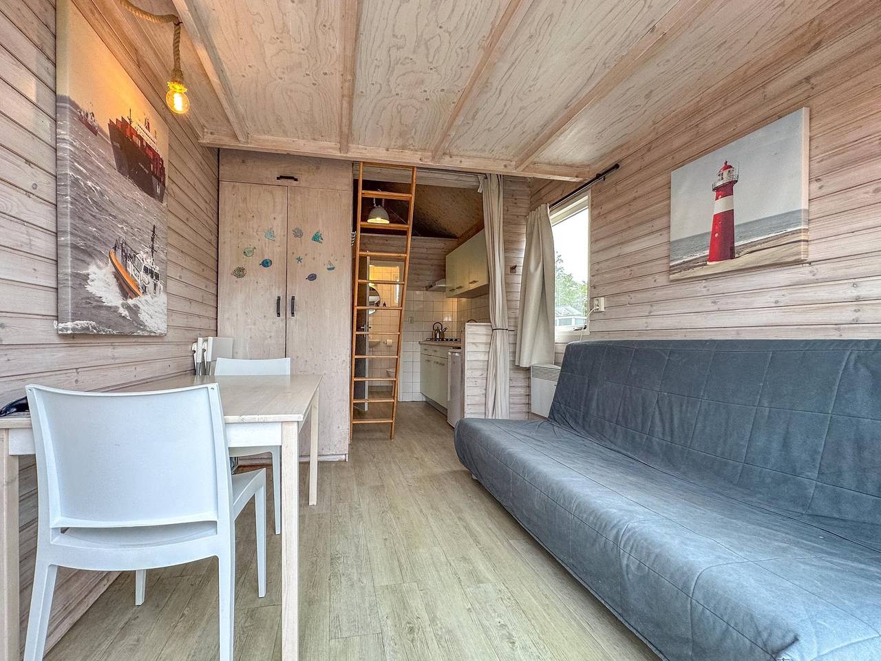 Tiny House mit Garten in Küstennähe von Zeeland in Ellemeet, Zeeuwse Kust
