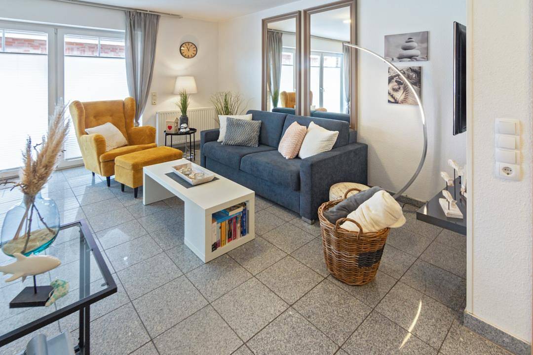 Ganze Wohnung,  Ferienwohnung Dünenrose  in Strand Norddeich, Norddeich