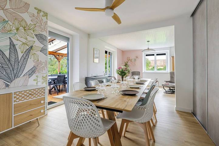 Maison de vacances pour 10 personnes, avec jardin - 1