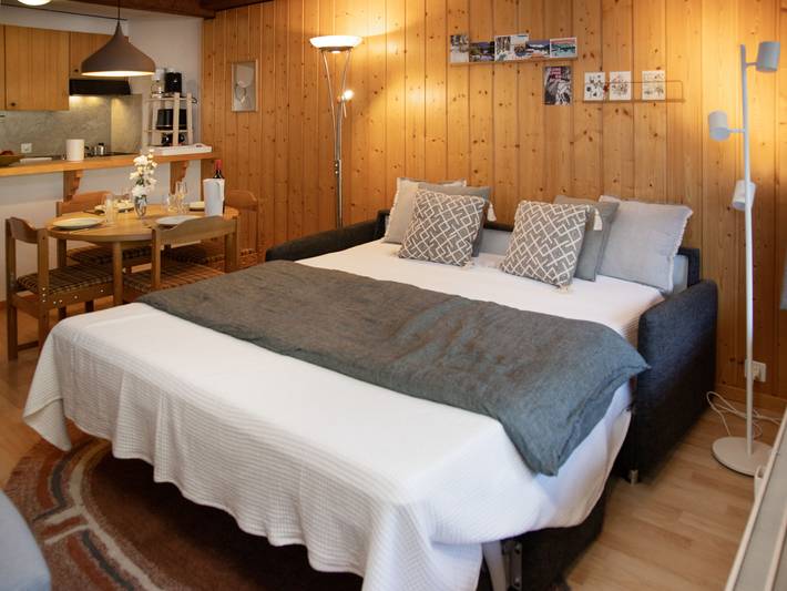 Gîte pour 4 personnes, avec balcon et vue sur le lac dans Entremont - 2