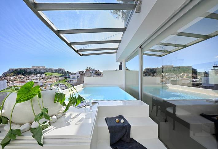 Stunning Athens Penthouse | Historic Centre Location | Alto Penthouse Acroposlis View | Psyrri in Centralna część Aten, Ateny