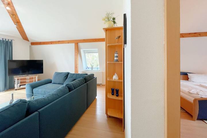 Ferienwohnung für 4 Personen, mit Balkon und Garten sowie Ausblick in Loddin - 2