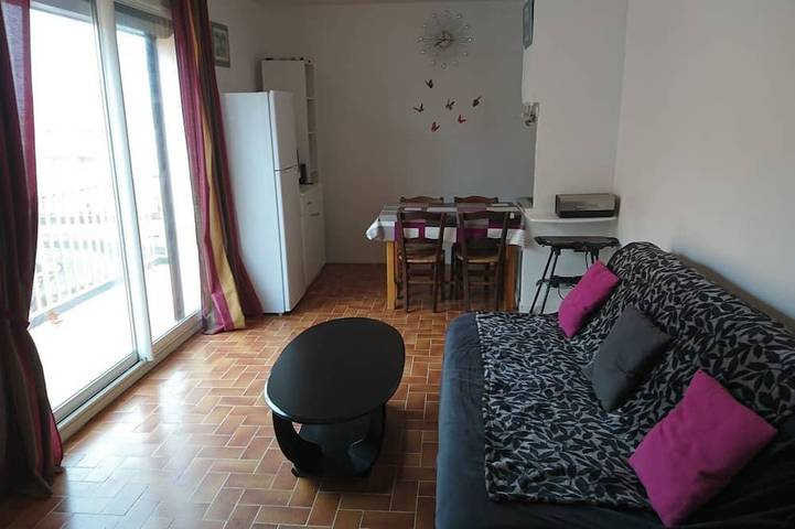 Ferienwohnung für 6 Personen, mit Balkon am Narbonne Plage
