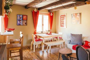 Gîte pour 6 personnes, avec balcon à Obernai