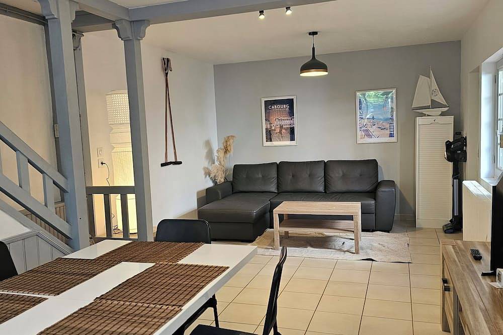 Maison Dans L'éventail de Cabourg ,50 m Av de la mer ,400m Plage. Idéal Famille in Cabourg, Caen und Umgebung