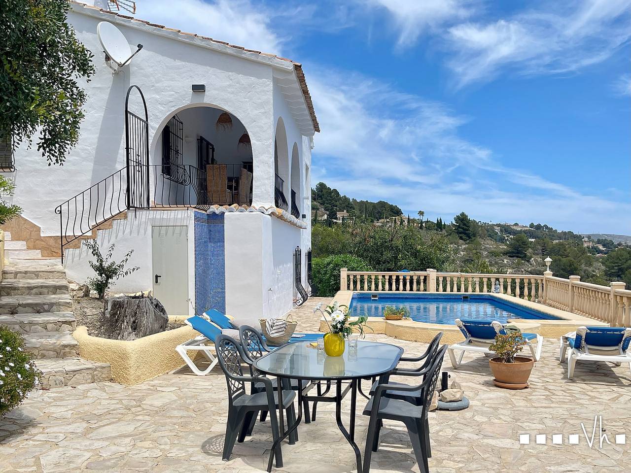 Rustic villa with private pool in Benissa in Benissa, Costa Blanca