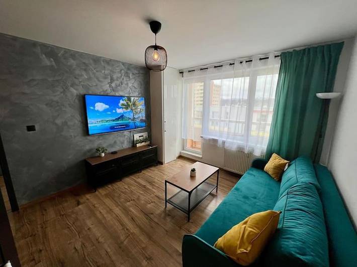 Appartement de vacances pour 4 personnes, avec vue et jardin