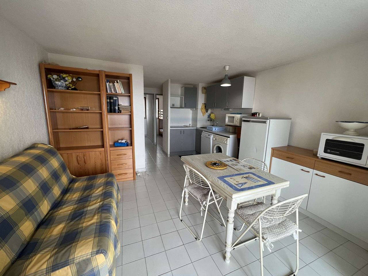 Ganze Wohnung, T3 für 4 Pers. 50m vom Strand, privater Parkplatz in Valras-Plage, Mittelmeerküste (Frankreich)