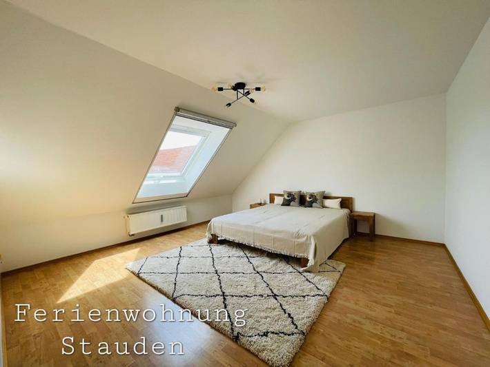 Ferienwohnung für 5 Personen, mit Balkon und Terrasse sowie Ausblick in Mittelneufnach - 4