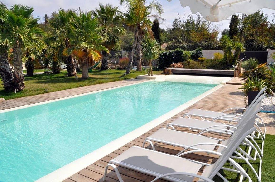 Chambre d'hôtes Villa Carroubier - Suite Mékong in La Londe-les-Maures, Région de Toulon