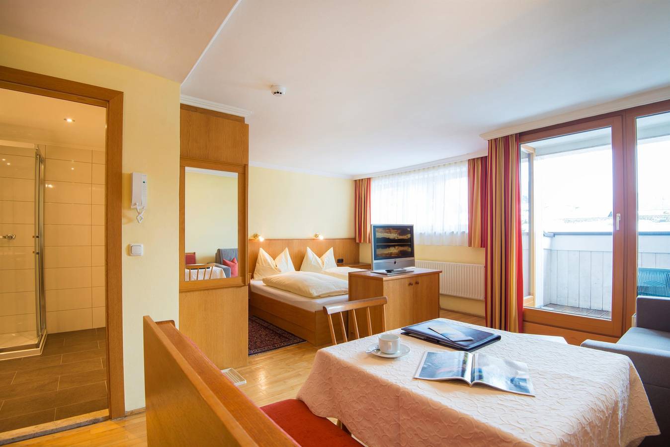 Ganze Ferienwohnung, Appartement/Wohn-Schlafraum/Dusche, Wc in Bad Hofgastein, Ski Amadé