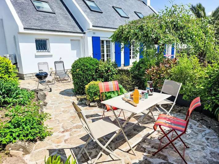 Gîte pour 4 personnes, avec balcon dans Office De Tourisme De Clohars Carnoet