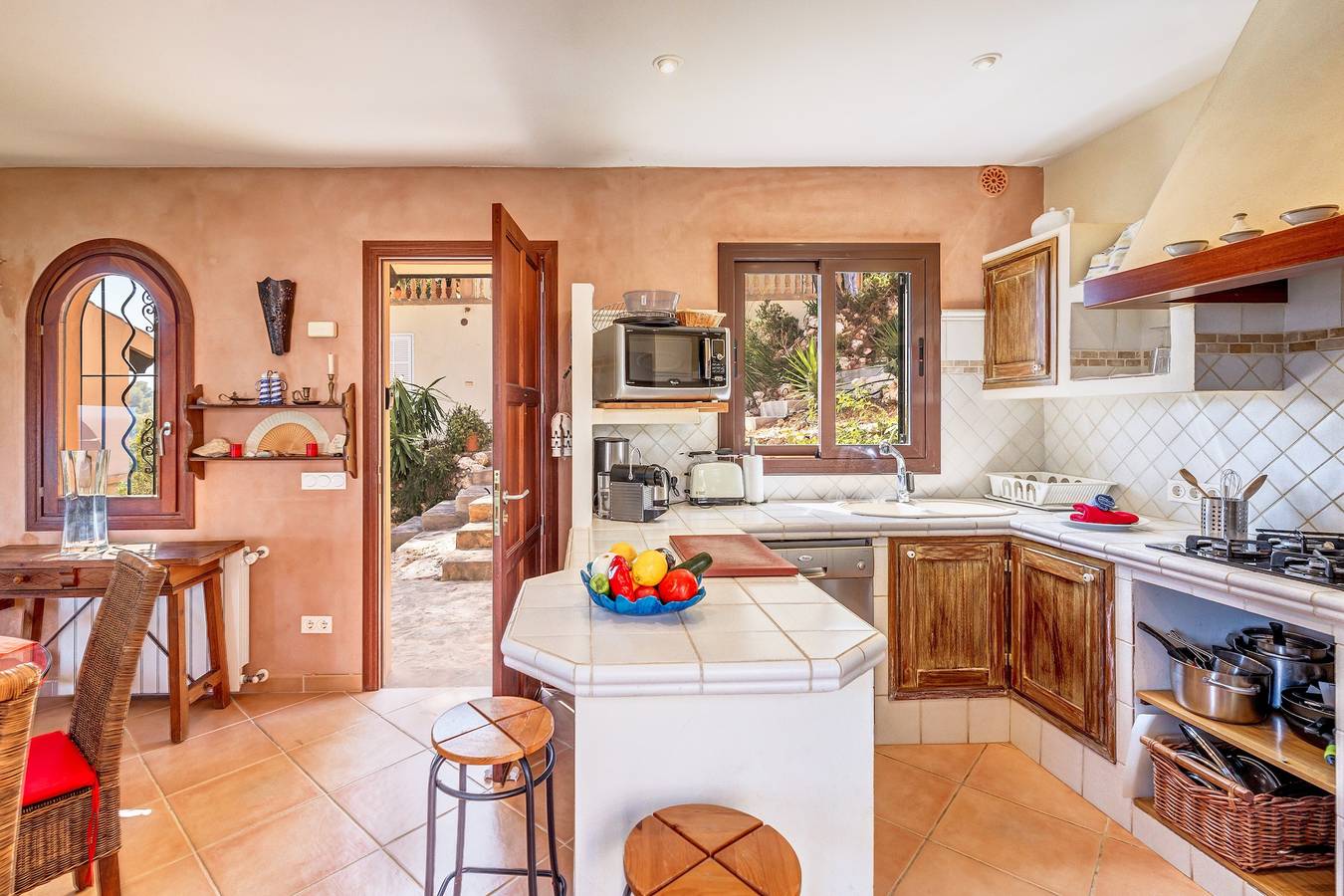 Fantastische villa "Calima" met zeezicht, loggia, airconditioning en wifi, foto 12