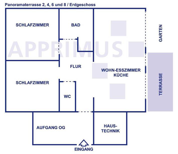 Ferienwohnung für 4 Personen, mit Terrasse und Garten sowie Seeblick und Ausblick in Rieden (Eifel) - 3