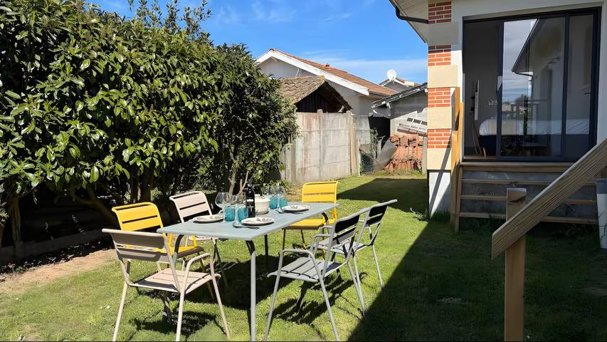 Villa pour 4 personnes, avec jardin, animaux acceptés à Gujan-Mestras