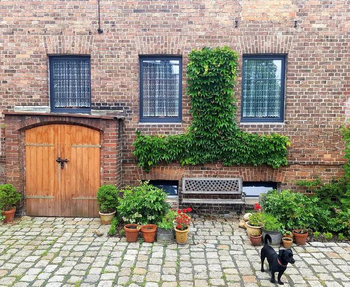 Ferienwohnung für 4 Personen, mit Garten