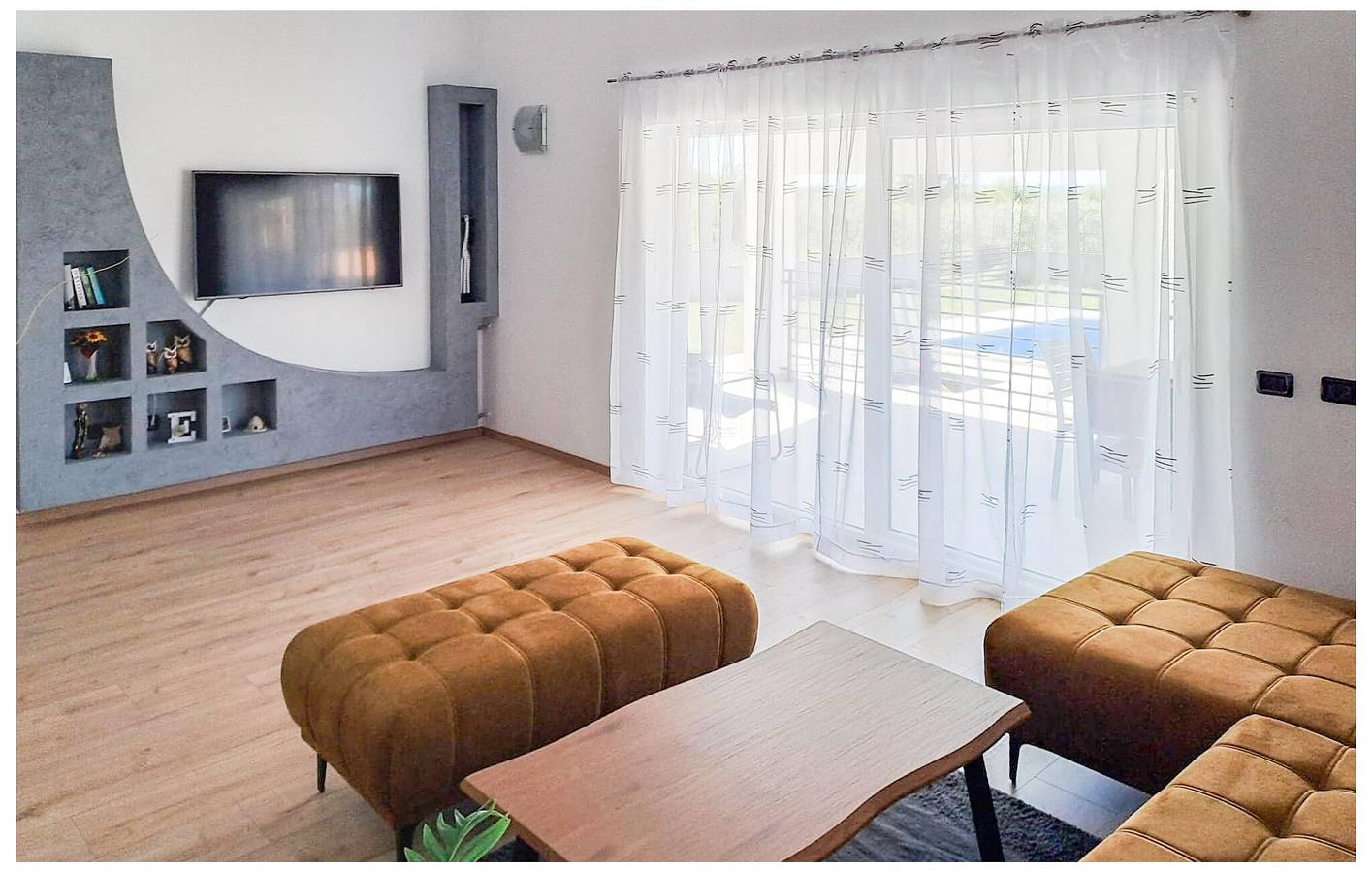 Reizendes Apartment mit Meerblick in Galizana – 700 m vom Stadtzentrum entfernt in Grad Vodnjan, Südküste Istrien