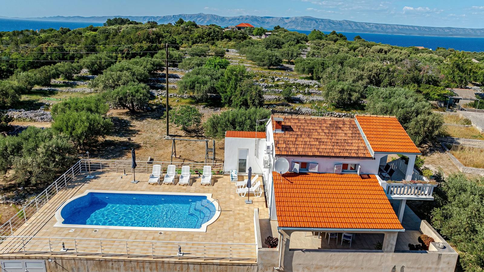 House Pelegrin with pool by Villas Guide in Vela Luka, Korcula