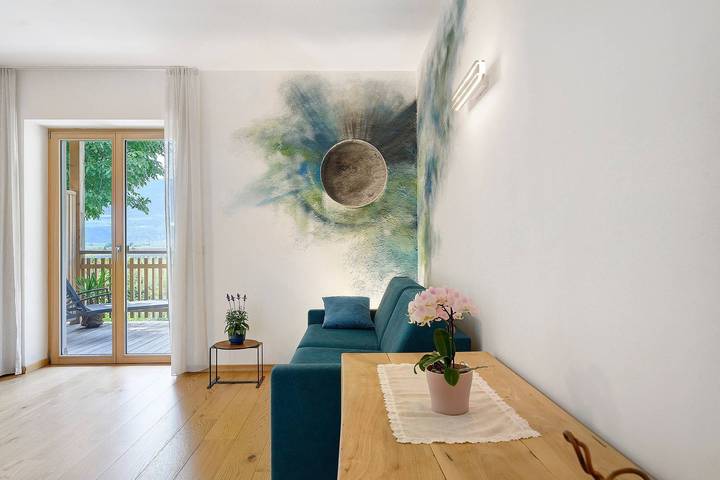 Ferienwohnung für 4 Personen, mit Garten in Überetsch-Unterland