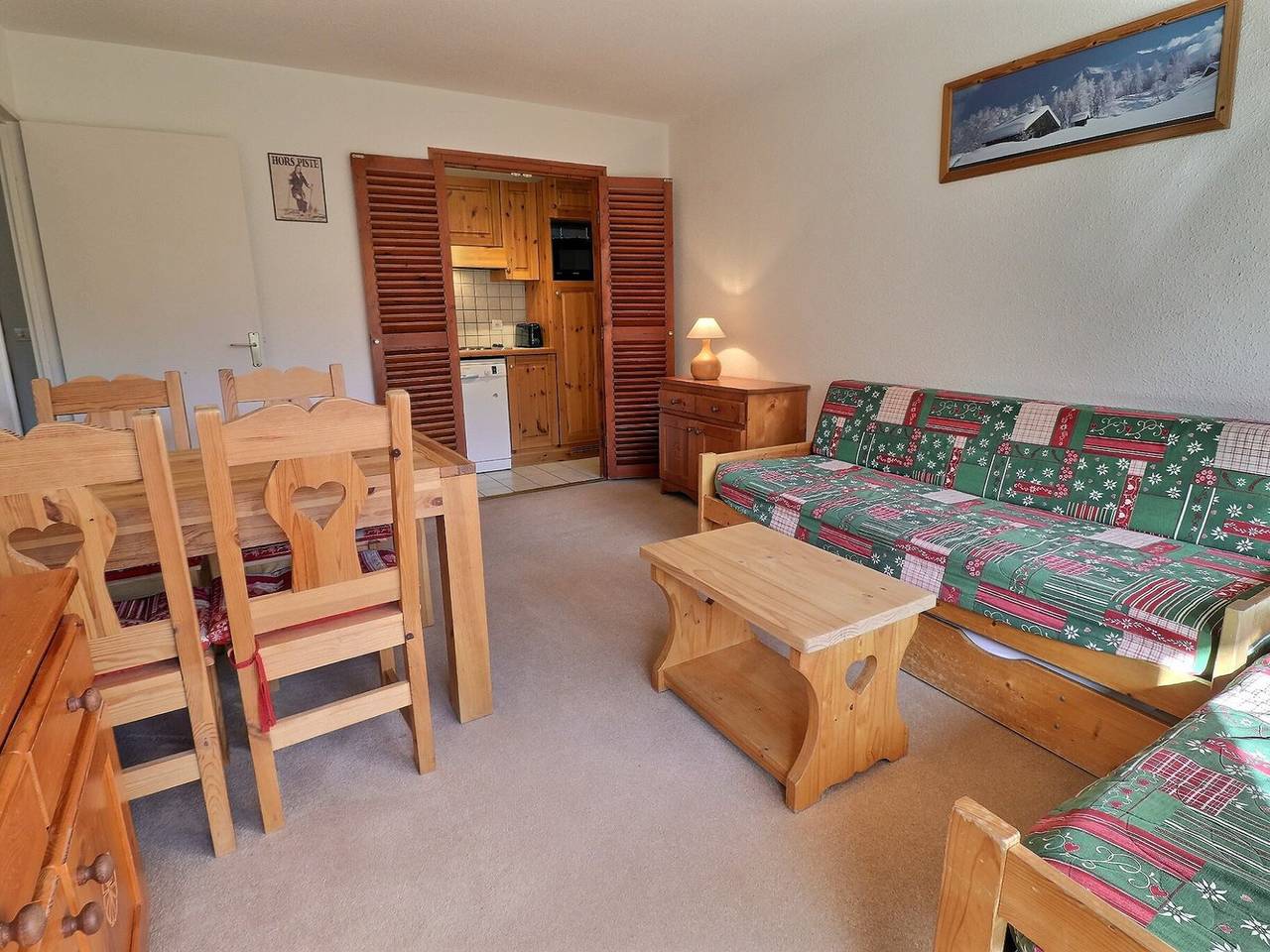 Apartamento entero, Encantador 2 Piezas, Mascotas, Cerca de Pistas in Méribel-Mottaret, Les Allues