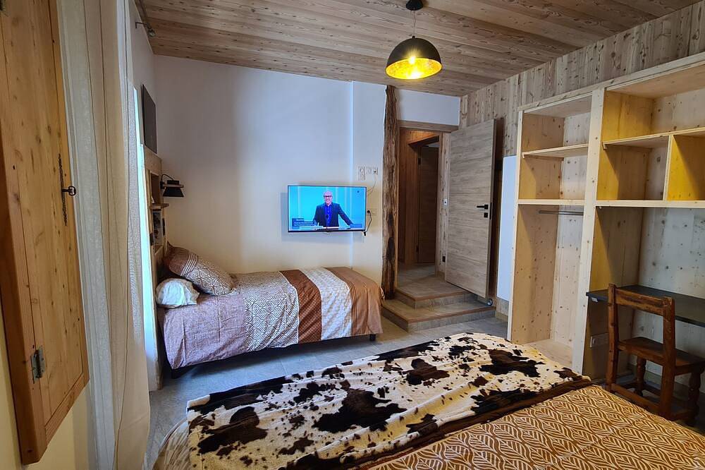 Recently renovated mountain dwelling***, terraces with lake, mountain and forest views. in Chorges, Nationalpark Écrins