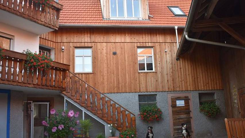 Bauernhof für 4 Personen, mit Garten im Odenwald