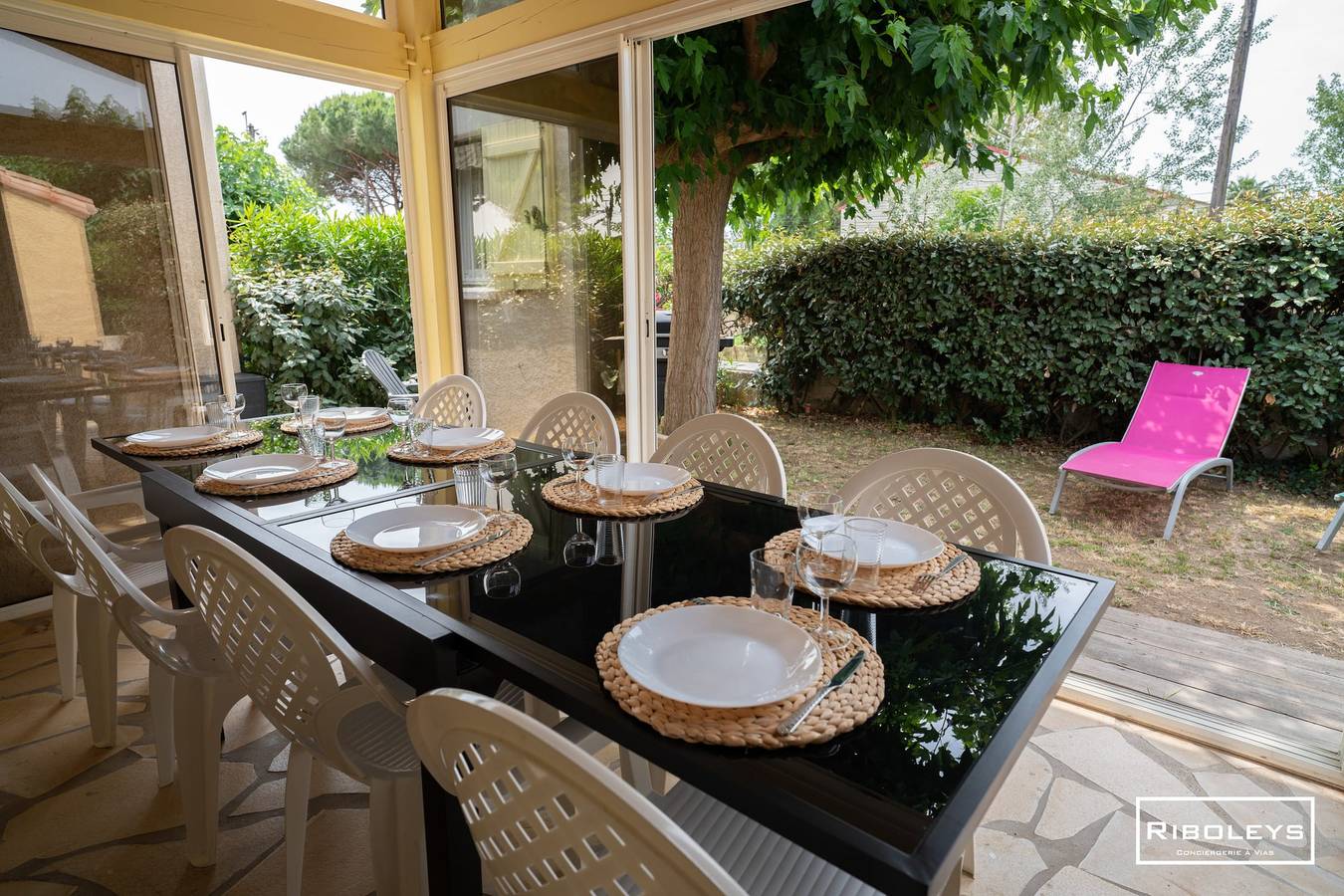 Villa T4 à 450m de la plage avec climatisation in Vias Plage, Vias