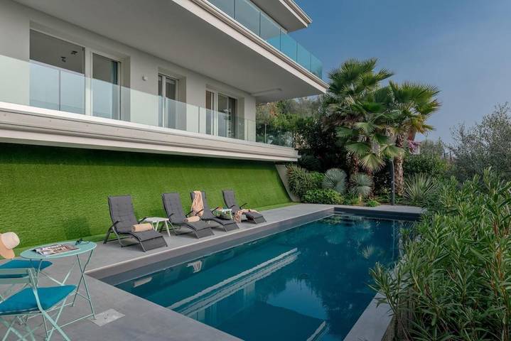 Villa für 7 Personen, mit Garten und Pool sowie Seeblick und Terrasse in Gardone Riviera - 3