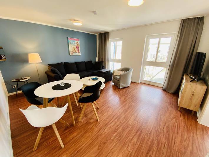 Ferienwohnung für 4 Personen, mit Balkon und Balkon/Terrasse, kinderfreundlich in Warnemünde - 3