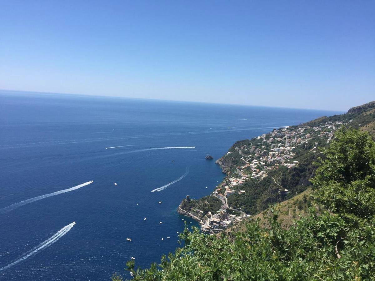 Carluccio’s stanza privata vista mare in Furore, Sorrento Coast