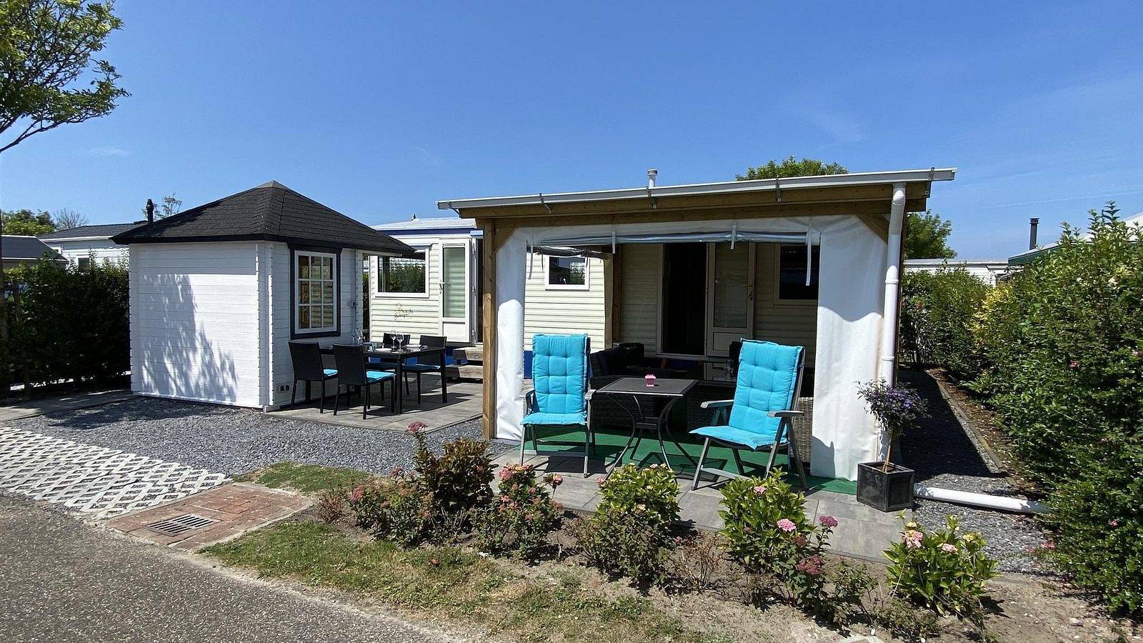 Vakantie Zeeland — Vz734 Stacaravan Fazant 654 Renesse in Renesse Strand, Renesse