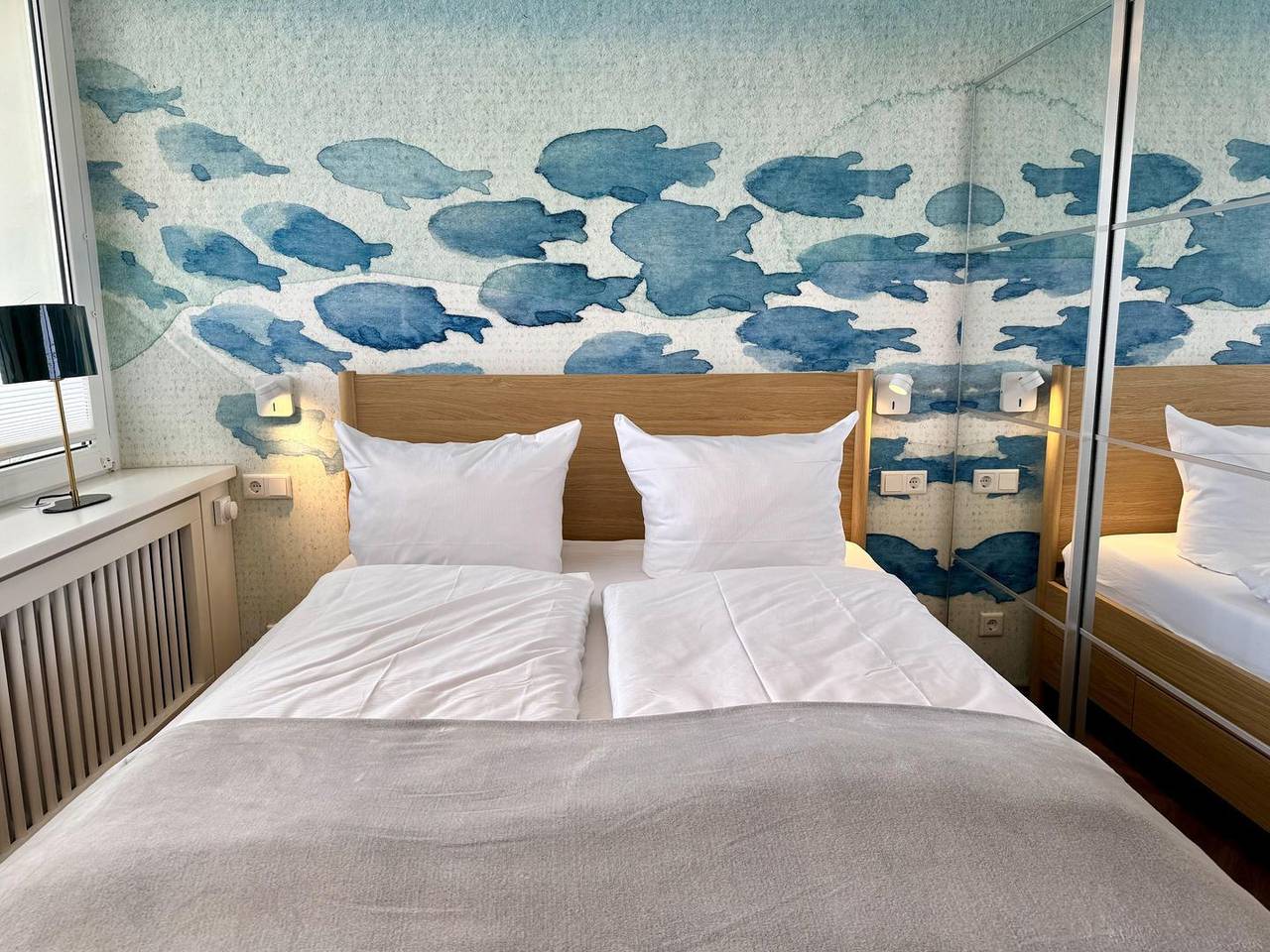 Ganze Wohnung, Modernes und zentrales App. mit Balkon, Pkw-Stellplatz, Wlan. Haustiere erlaubt. in Westerland, Sylt (Gemeinde)