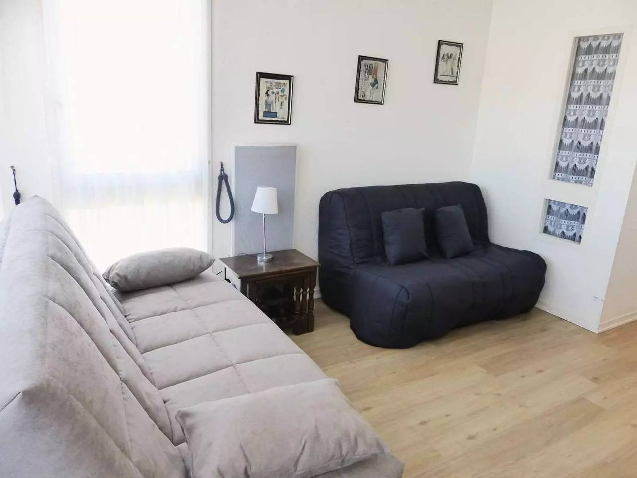 Entire apartment, Cap Sud residence Apartment for 2 or 3 people on the fishing port in Capbreton, Côte d’Argent