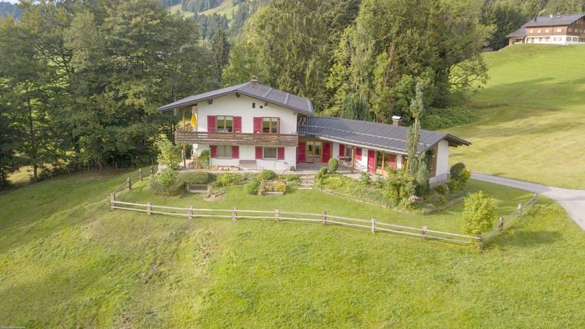 Ferienwohnung für 4 Personen, mit Balkon und Ausblick in Sibratsgfäll