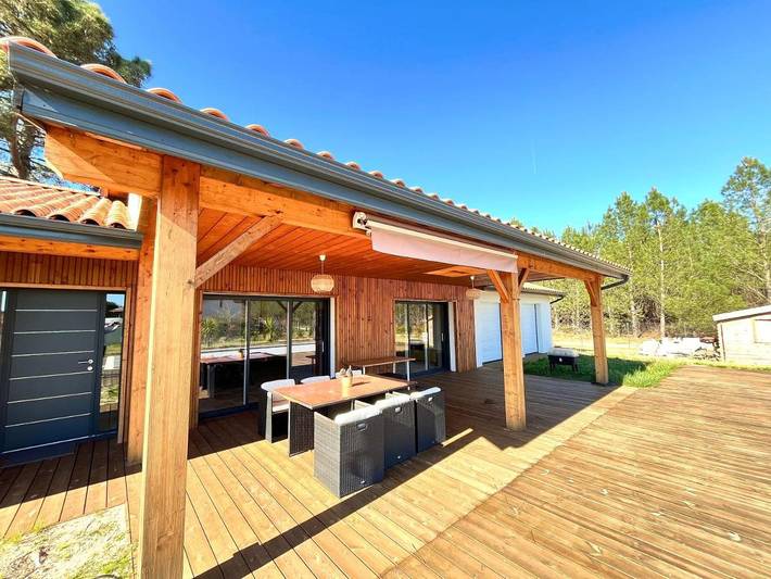 Location de vacances pour 6 personnes, avec piscine et jardin à Escource - 3