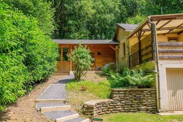 Chalet pour 2 personnes, avec balcon dans les Ardennes