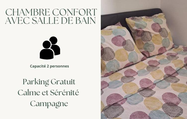 Gîte pour 2 personnes dans Pelousey