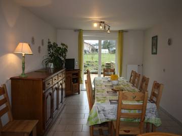 Gîte pour 10 personnes, avec jardin à Docelles