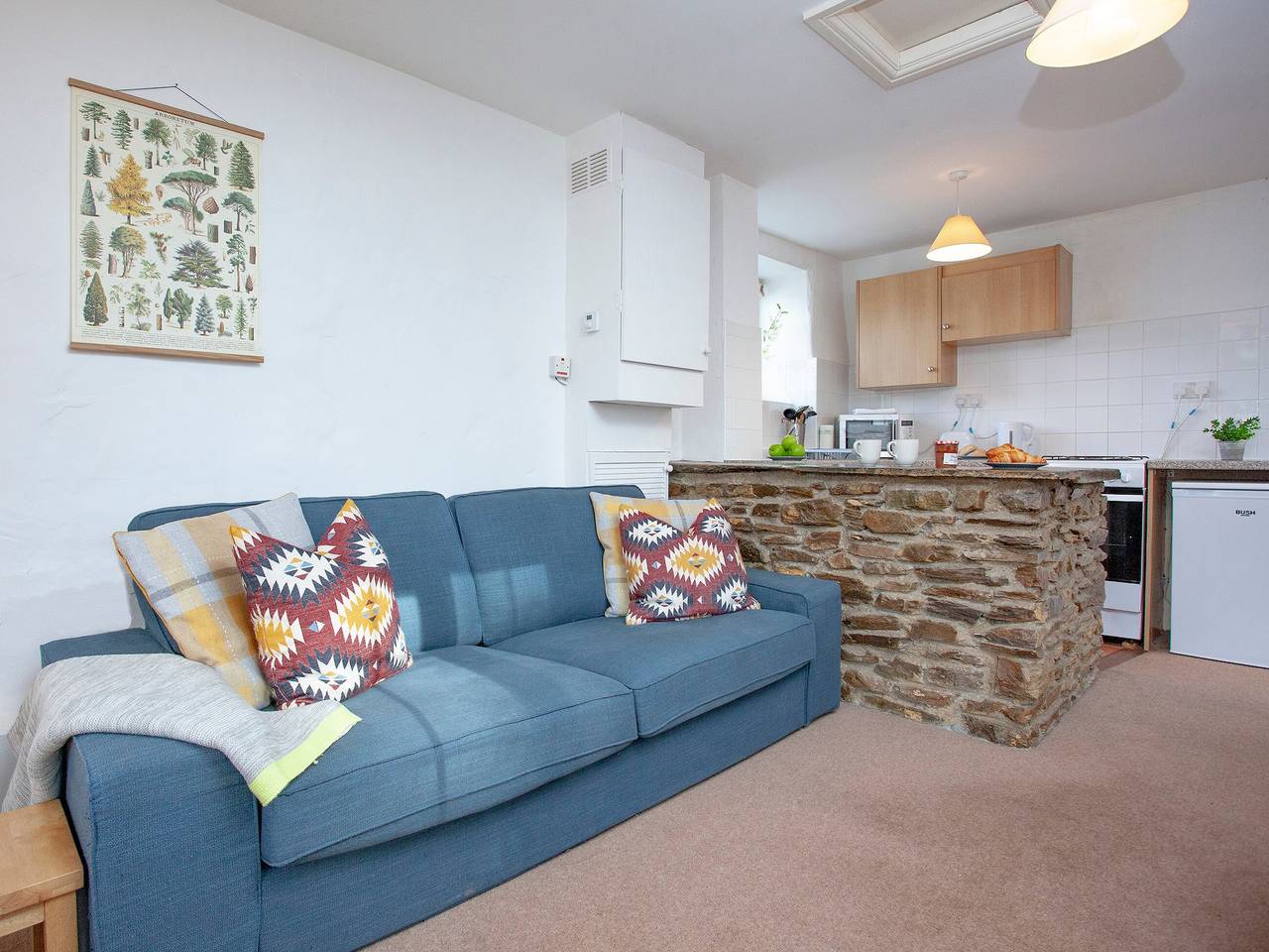 Cottage voor 3 personen met tuin in Cornwall