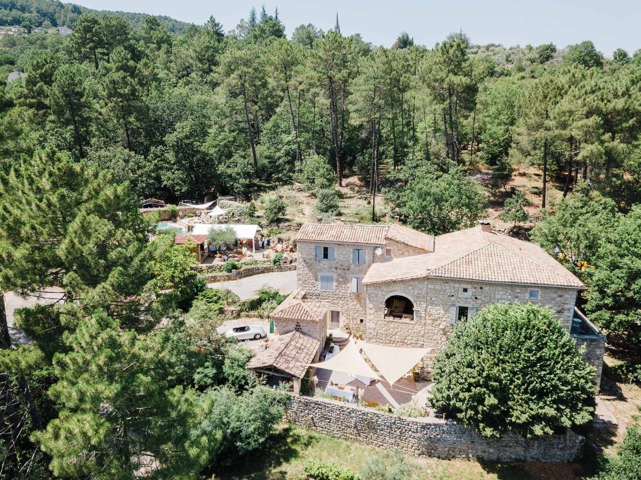 Maison d'hôtes Les Fourches - Chambre Emma in Banne, Parc national des Cévennes