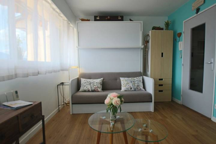 Gîte pour 2 personnes, avec vue sur le lac et balcon à Aix-les-Bains