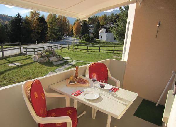 Ferienwohnung für 3 Personen, mit Garten und Balkon in Pontresina - 3