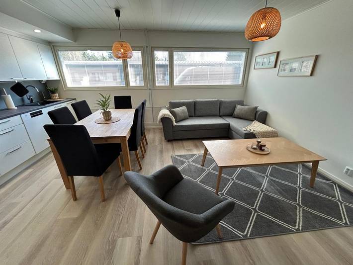 Appartement de vacances pour 5 personnes, avec terrasse et sauna