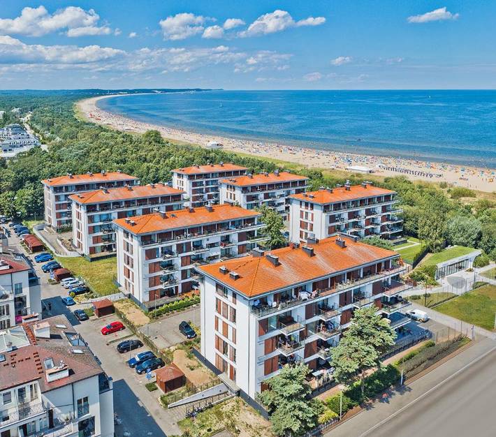 Ferienwohnung für 5 Personen, mit Balkon und Ausblick in Swinemünde