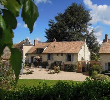 Gîte pour 9 personnes, avec vue et jardin à Chambray (homonymie)