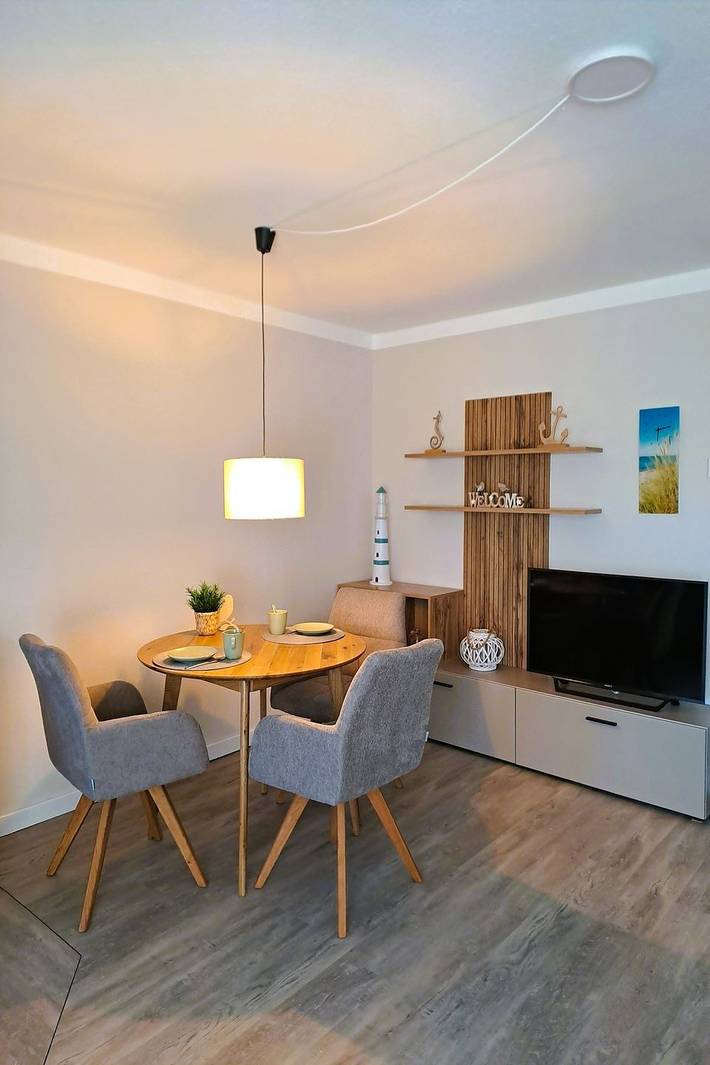 Ganze Wohnung, Strandnahes, gemütliches Zweiraum-Appartement in Badestrand Büsumer Deichhausen, Büsumer Deichhausen
