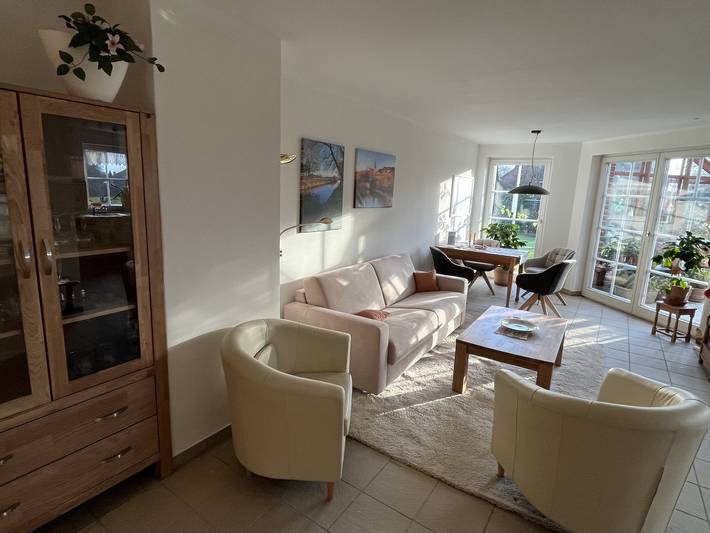 Ferienwohnung für 4 Personen, mit Balkon/Terrasse und Terrasse in Warendorf