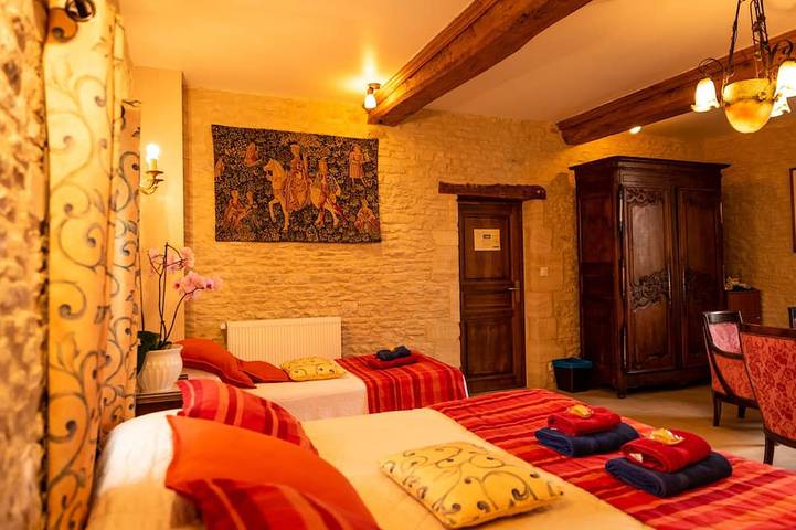 Gîte pour 3 personnes, avec jardin et terrasse, animaux acceptés à Meuvaines - 4