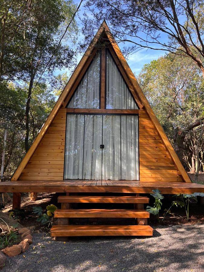 Camping pour 2 personnes, avec vue ainsi que vue sur le lac et terrasse dans le Sud (Brésil)